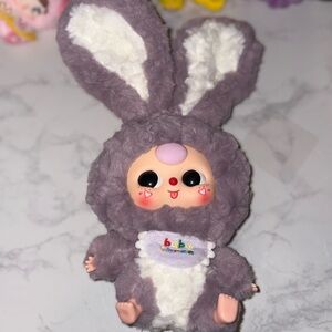 Baby Three Lily Rabbit Town V1 Purple Bunny Discontinued Series